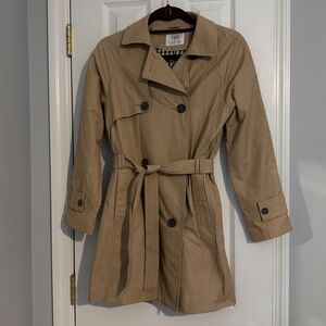 Zara Kids Girls Trench Coat (Size 13 - 14)